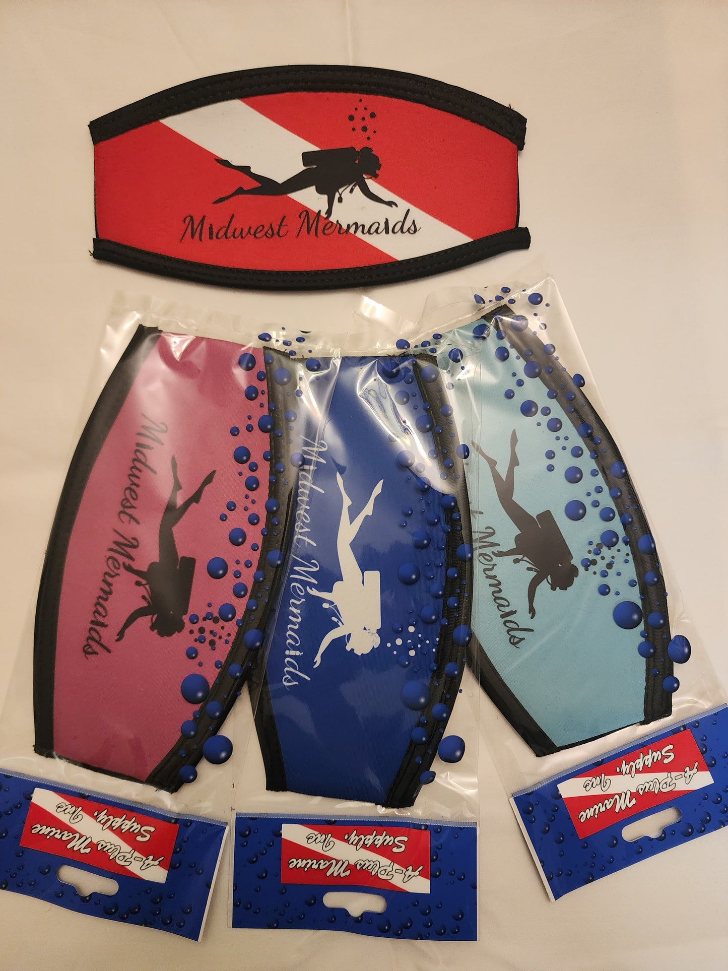 Midwest Mermaids Velcro Mask Strap Cover