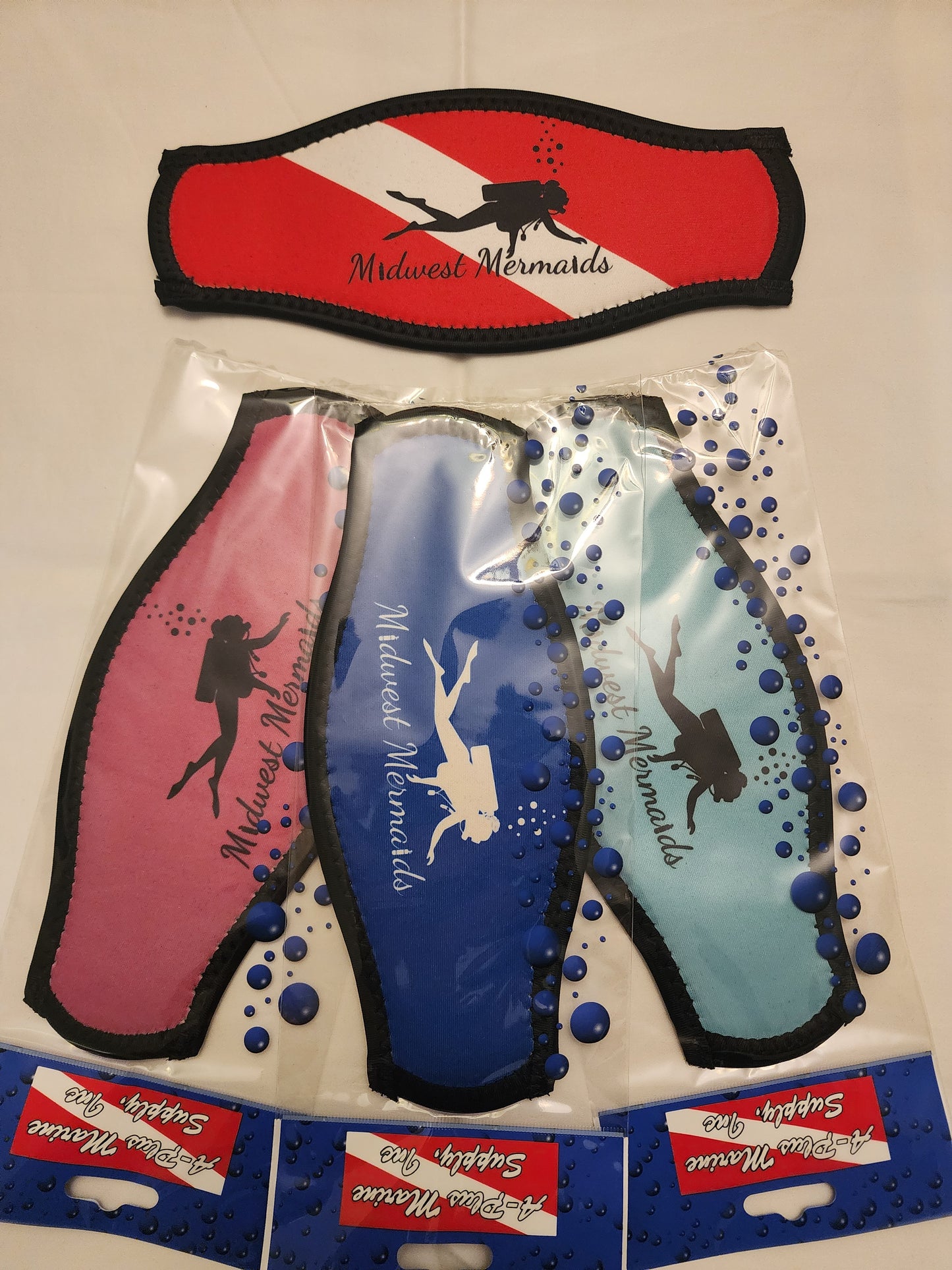 Midwest Mermaids Mask Strap Cover