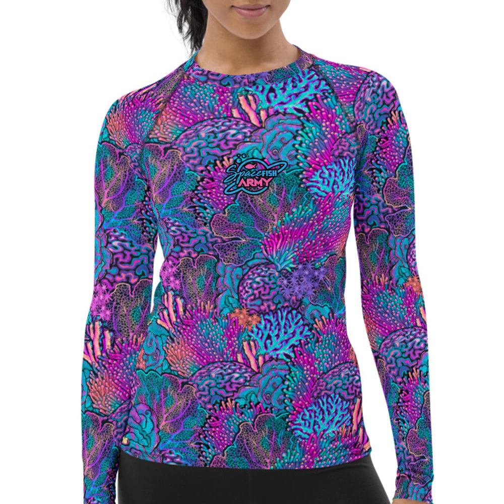 SPACEFISH ARMY Eco-friendly Contour Rashguard