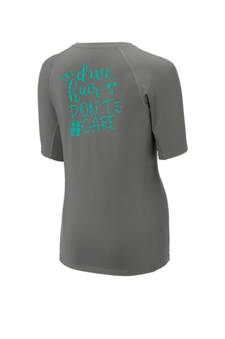 Midwest Mermaids- Sport-Tek Ladies Rashguard Tee