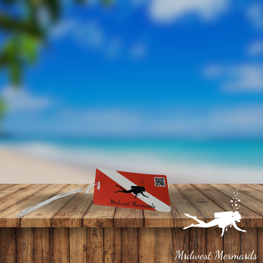 Midwest Mermaids Luggage Tag