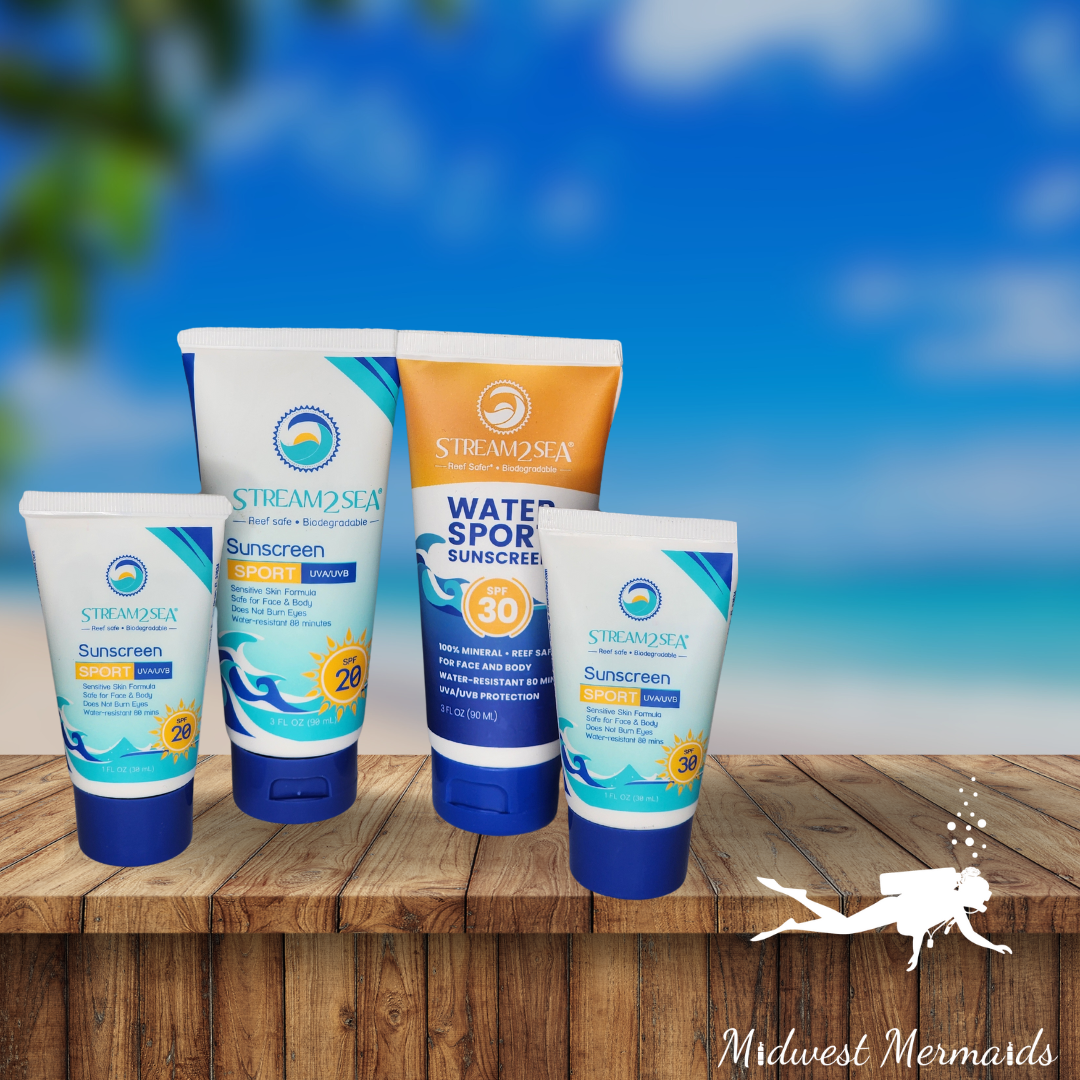Stream2Sea®️ Reef safer* Mineral Sunscreen SPF 30 UVA/UVB