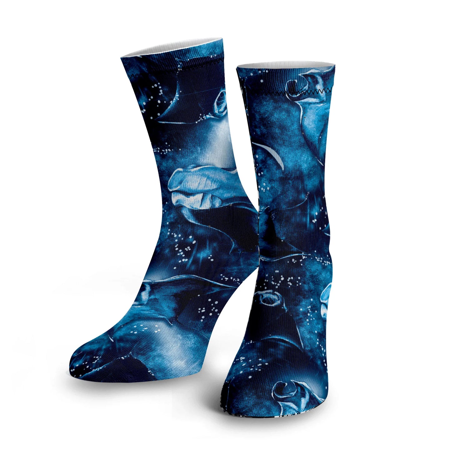 SPACEFISH ARMY- Eco-Friendly Psychedelic Mermaid Dive Socks