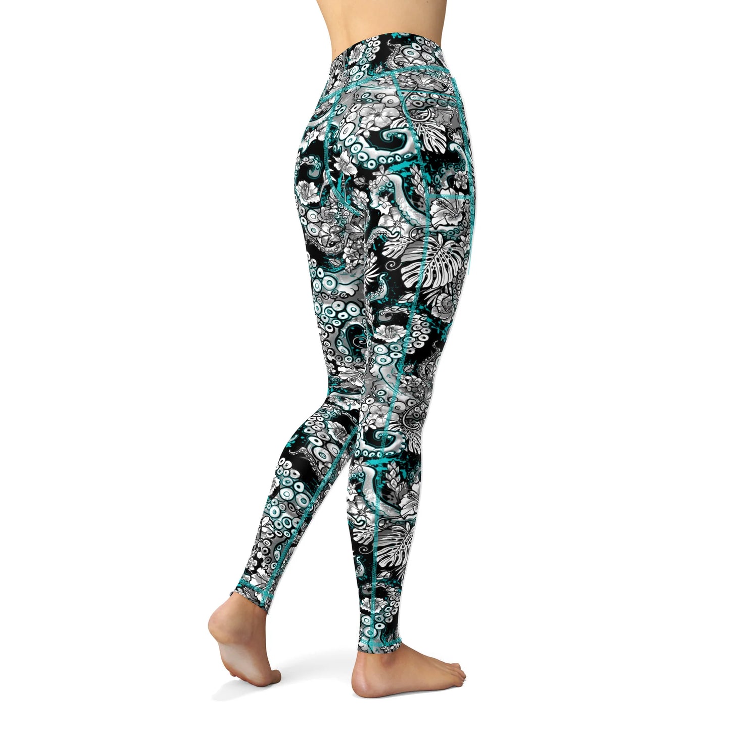 SPACEFISH ARMY Eco-friendly Contour Leggings