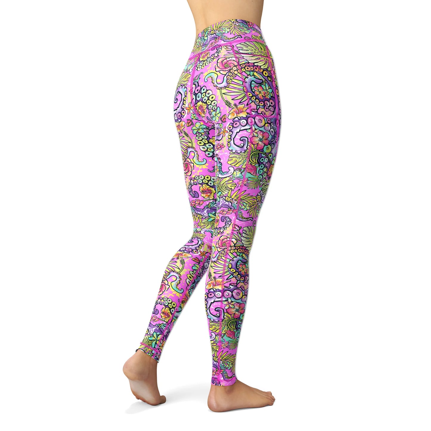 SPACEFISH ARMY Eco-friendly Contour Leggings