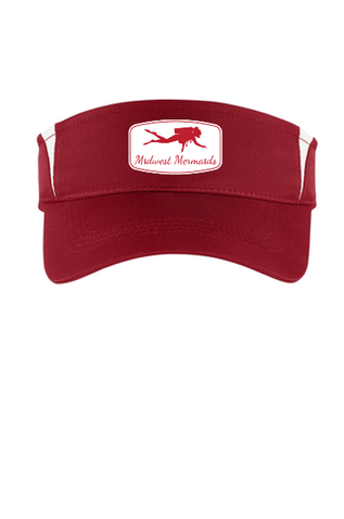 Midwest Mermaids- Sport-Tek Dry Zone Colorblock Visor