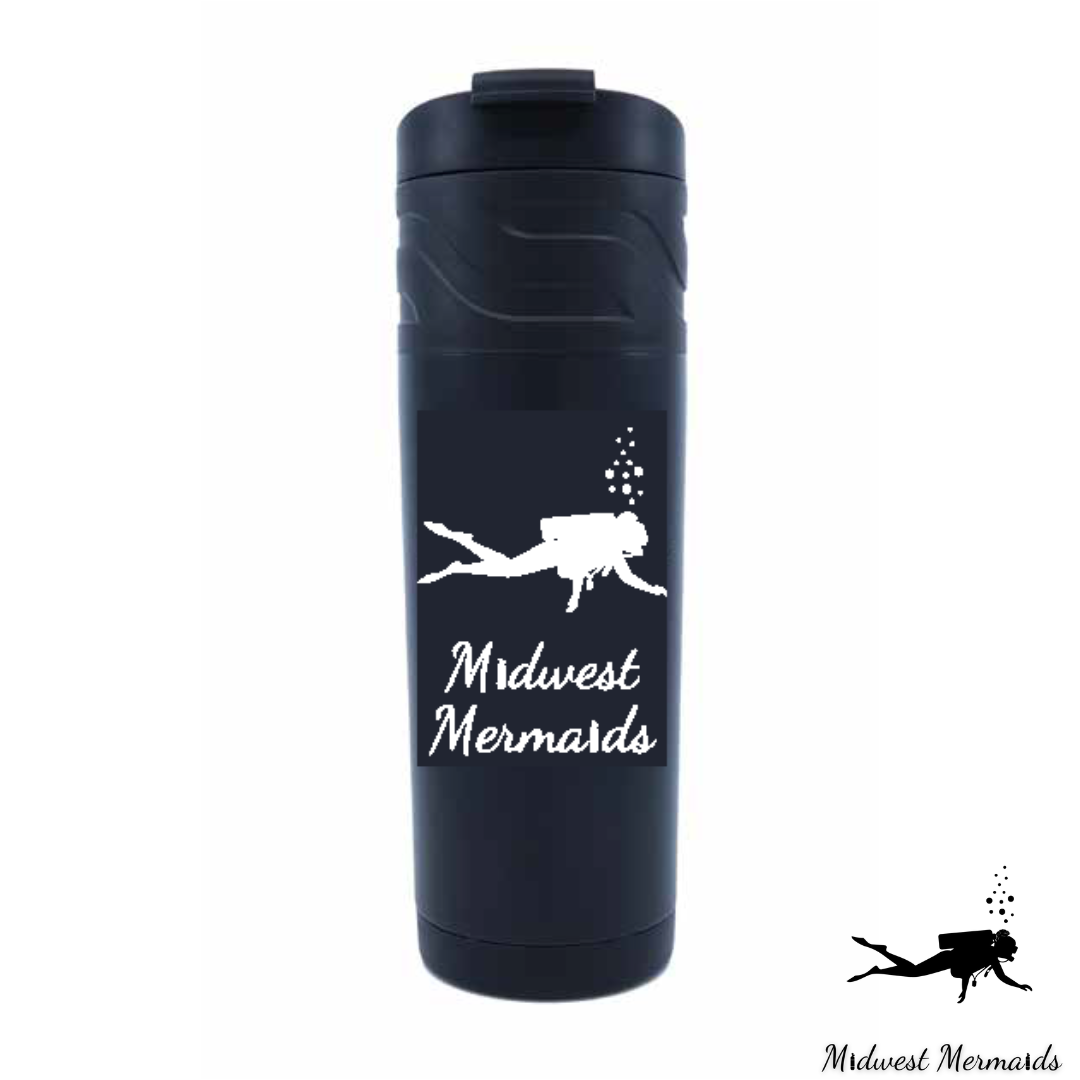 Midwest Mermaids 18 oz Stainless Steel Tumbler