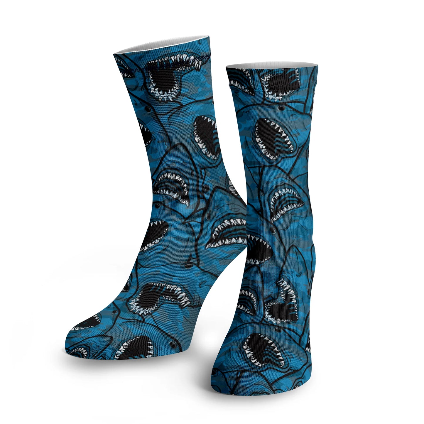 SPACEFISH ARMY- Eco-Friendly Psychedelic Mermaid Dive Socks