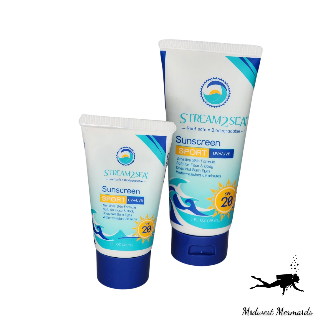 Stream2Sea®️ Reef safer* Mineral Sunscreen SPF 20 UVA/UVB