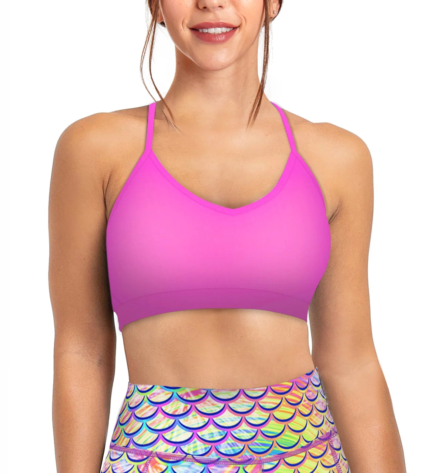 SPACEFISH ARMY Eco-friendly Bikini Sports Bra Hybrid