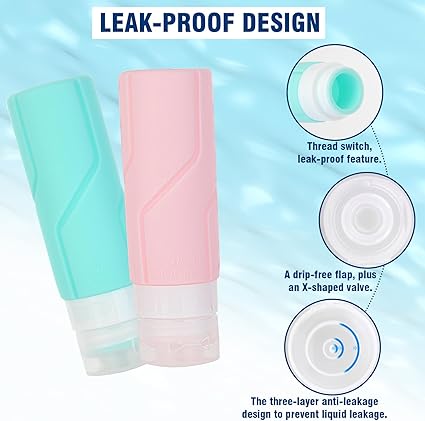 16 piece TSA Approved Travel Bottle Set