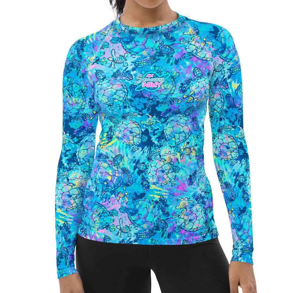 SPACEFISH ARMY Eco-friendly Contour Rashguard