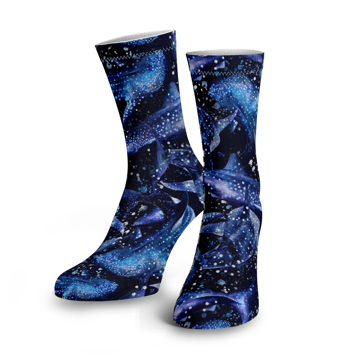 SPACEFISH ARMY- Eco-Friendly Psychedelic Mermaid Dive Socks