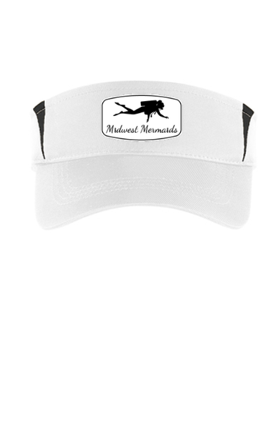 Midwest Mermaids- Sport-Tek Dry Zone Colorblock Visor