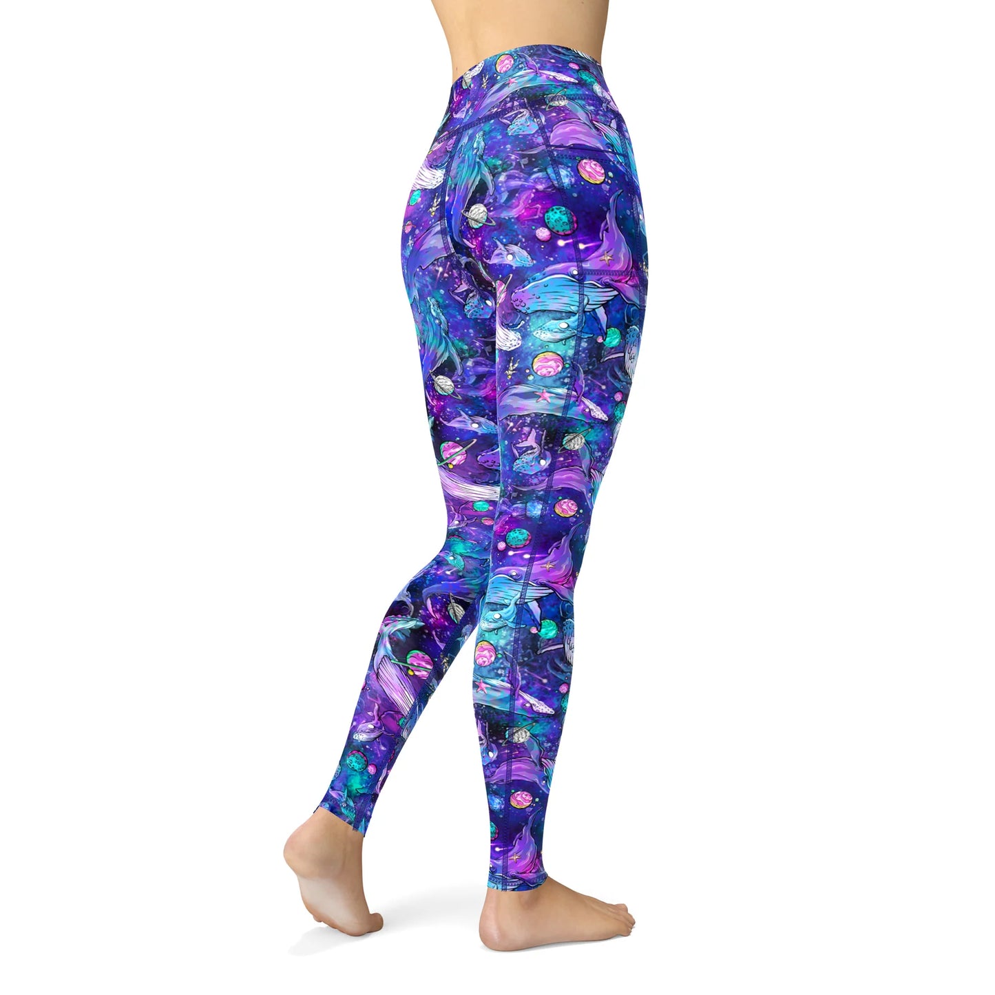 SPACEFISH ARMY Eco-friendly Contour Leggings