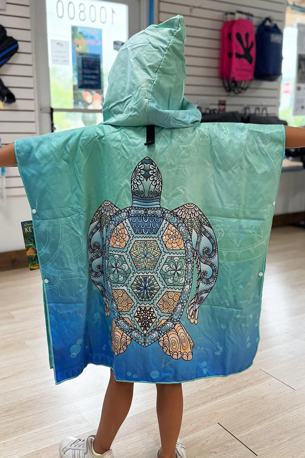 Kahu Tribe Microfiber Towel Ponchos- Made From Recycled Plastic