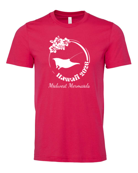 Midwest Mermaids in Hawaii- Bella+Canvas Jersey Short Sleeve Unisex Tee