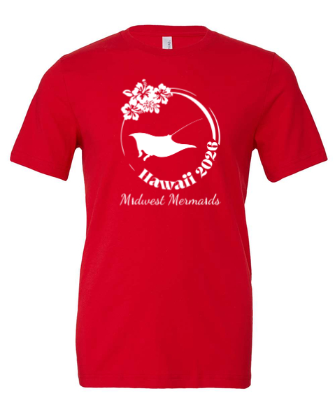 Midwest Mermaids in Hawaii- Bella+Canvas Jersey Short Sleeve Unisex Tee