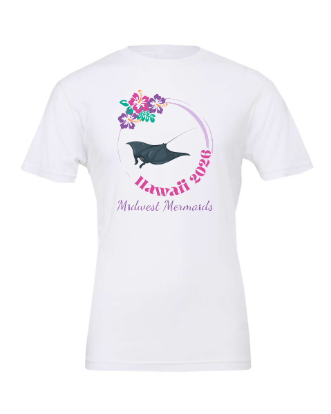 Midwest Mermaids in Hawaii- Bella+Canvas Jersey Short Sleeve Unisex Tee