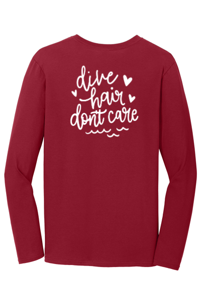 Midwest Mermaids- Gildan Ladies Long-sleeve Softstyle T-shirt