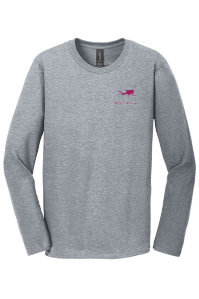 Midwest Mermaids- Gildan Ladies Long-sleeve Softstyle T-shirt