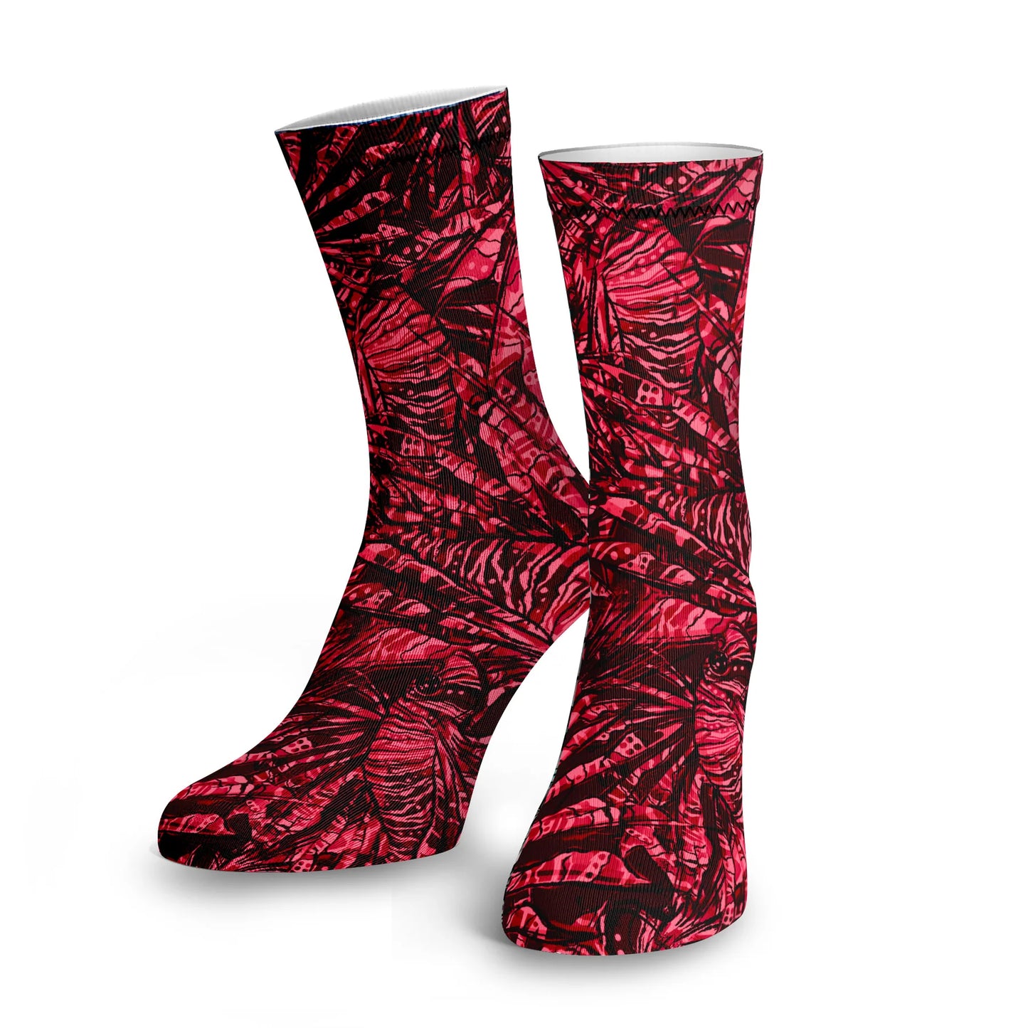 SPACEFISH ARMY- Eco-Friendly Psychedelic Mermaid Dive Socks