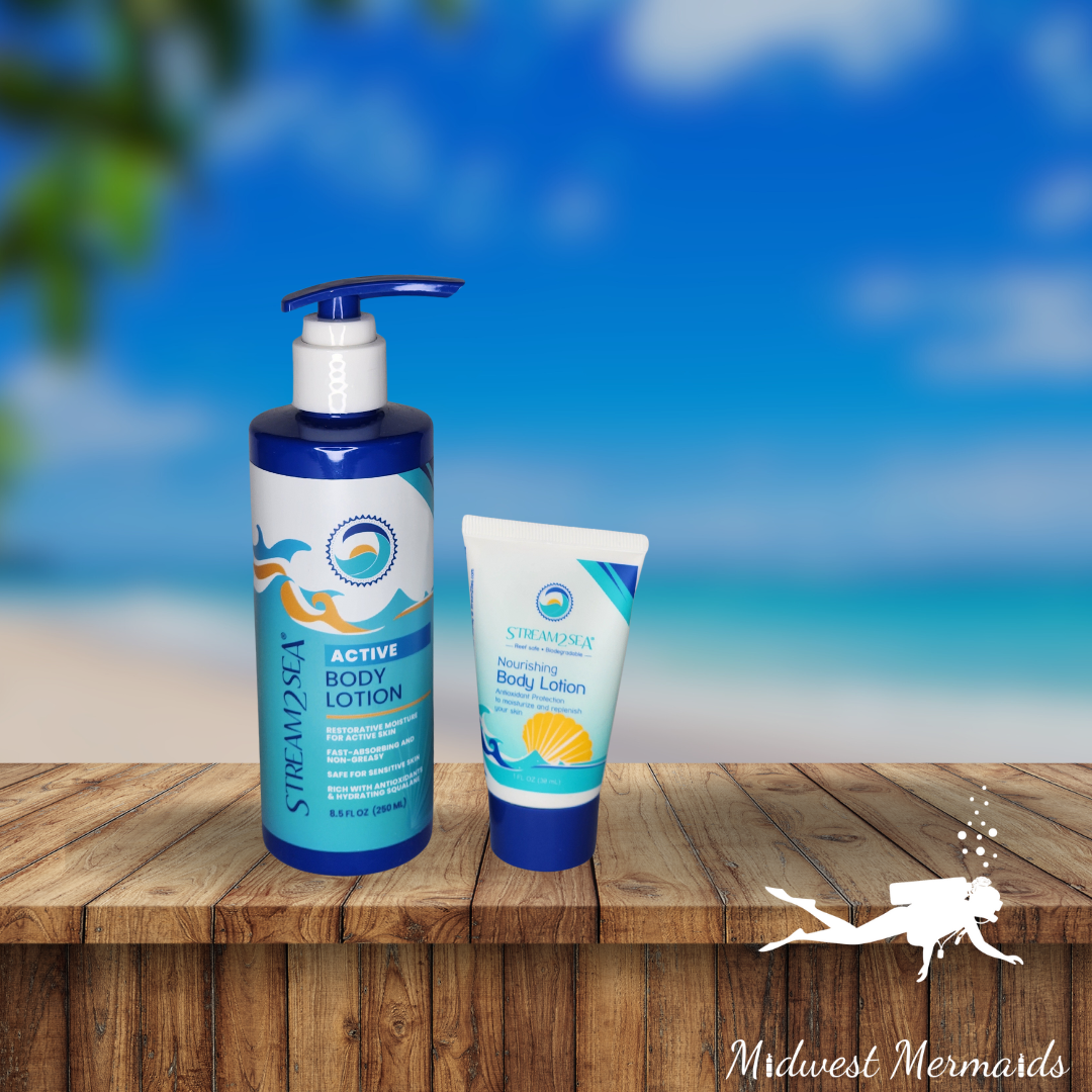 Stream2Sea®️ Reef safe & Biodegradable Active Body Lotion