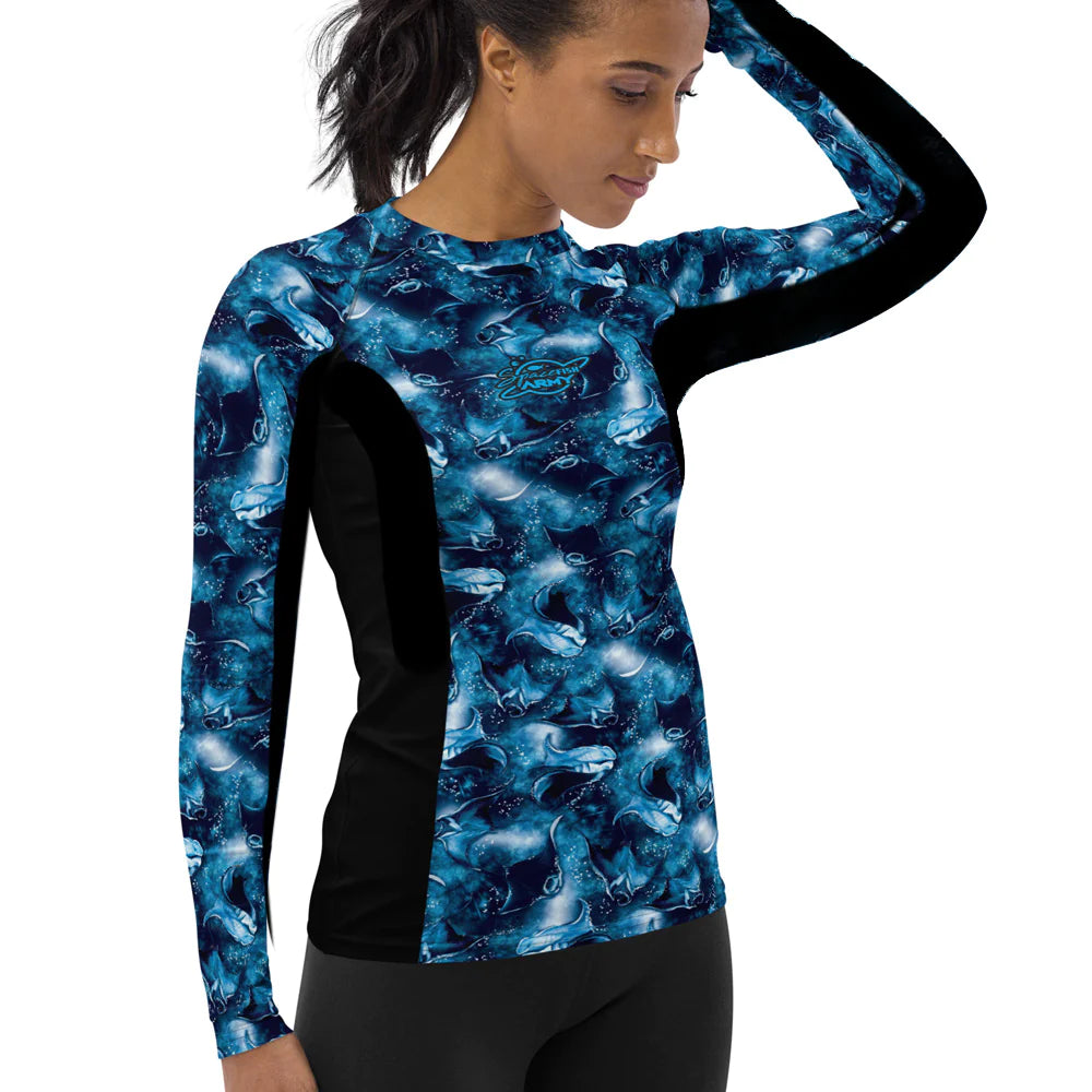 SPACEFISH ARMY Eco-friendly Contour Rashguard