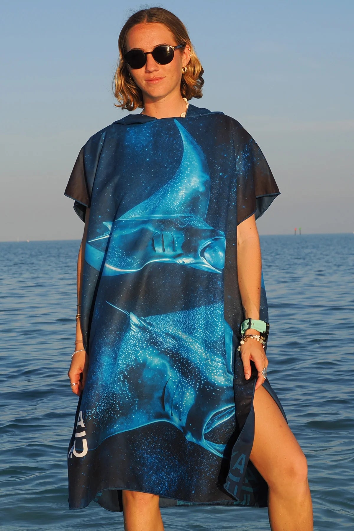 Kahu Tribe Microfiber Towel Ponchos- Made From Recycled Plastic