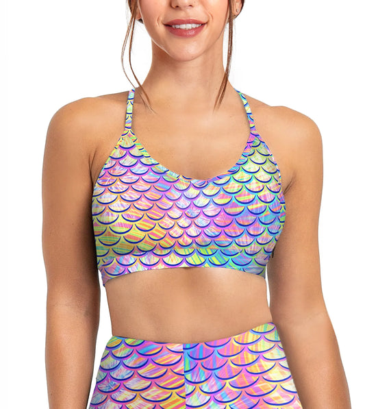 SPACEFISH ARMY Eco-friendly Bikini Sports Bra Hybrid