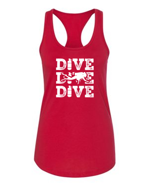 Midwest Mermaids- Next Level Women's Ideal Racerback Tank