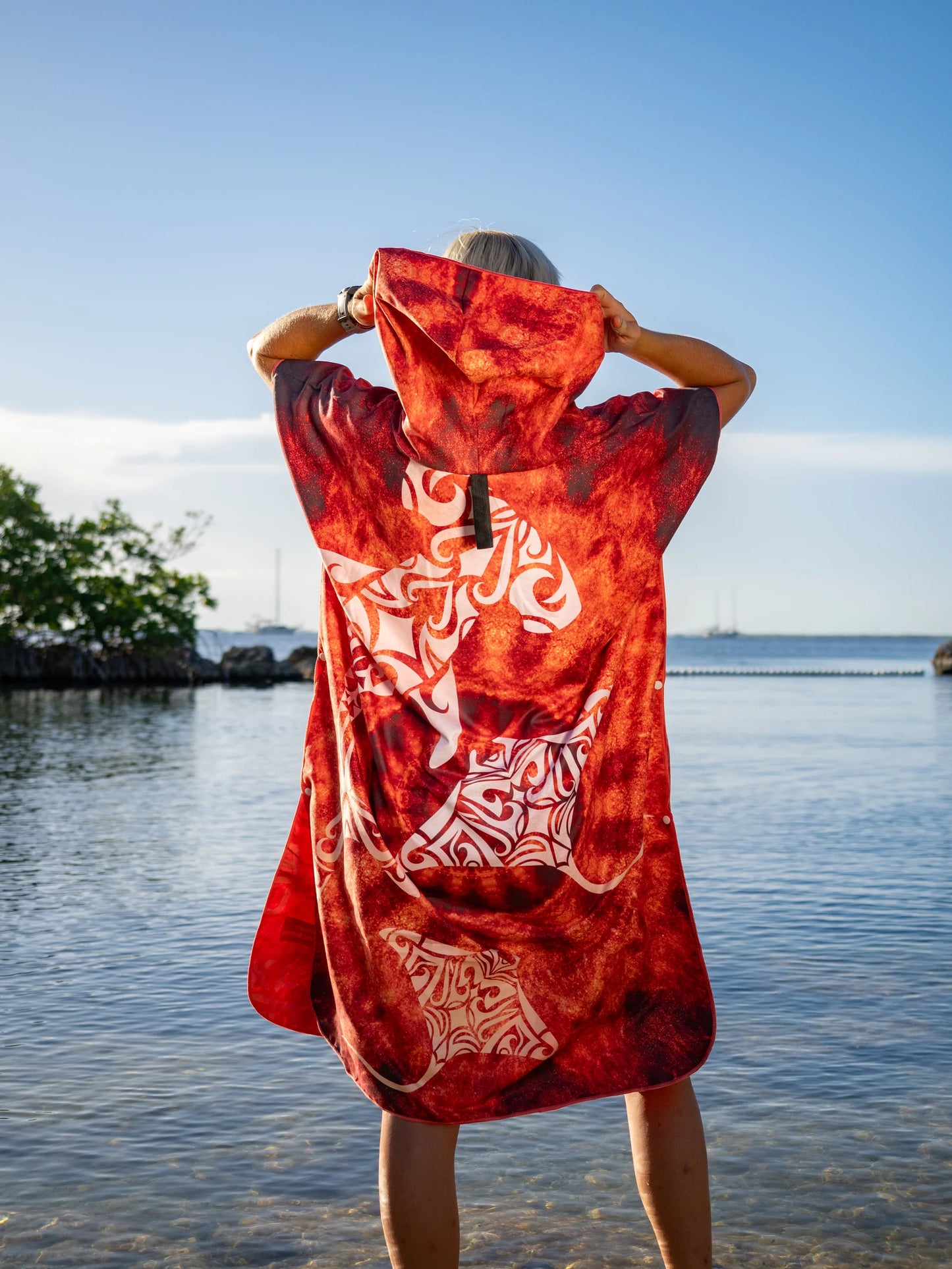 Kahu Tribe Microfiber Towel Ponchos- Made From Recycled Plastic