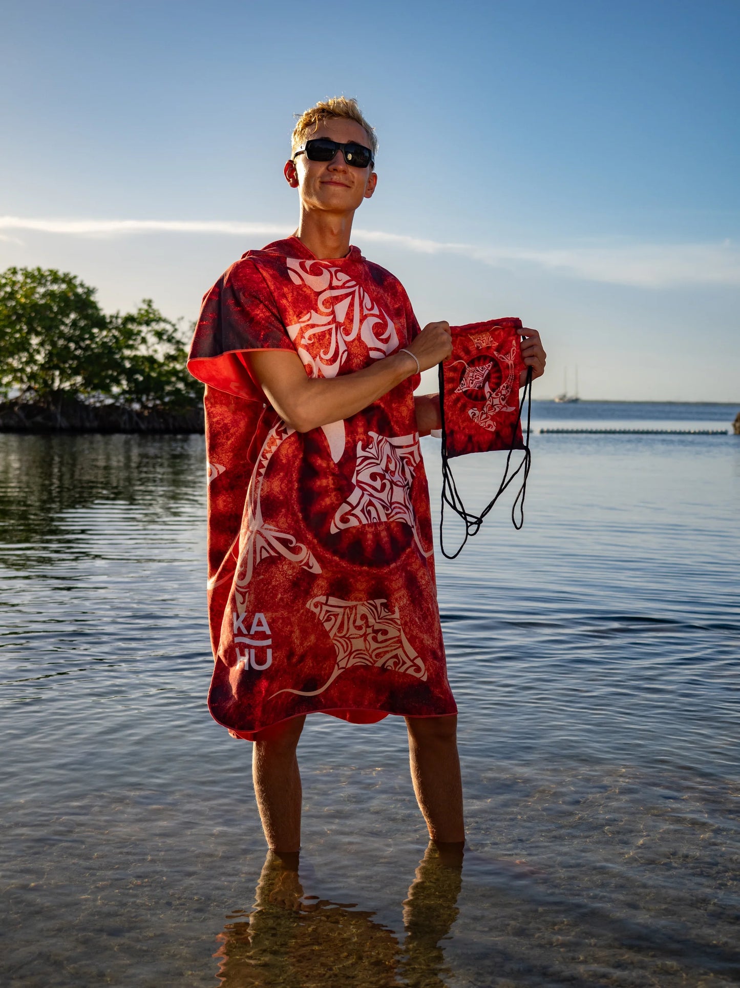 Kahu Tribe Microfiber Towel Ponchos- Made From Recycled Plastic