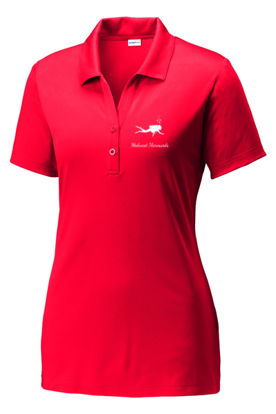 Midwest Mermaids- Sport-Tek Ladies Posicharge Competitor Polo