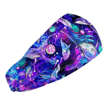 SPACEFISH ARMY Eco-friendly Psychedelic Mermaid Scuba Head Band