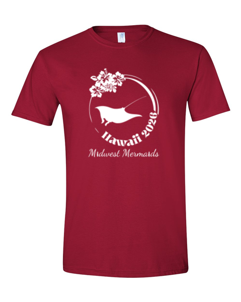 Midwest Mermaids in Hawaii- Gildan Softstyle Unisex T-shirt