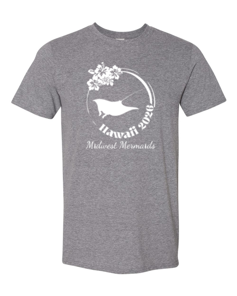 Midwest Mermaids in Hawaii- Gildan Softstyle Unisex T-shirt