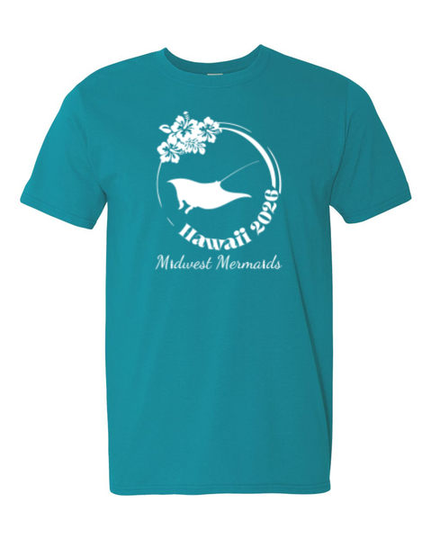Midwest Mermaids in Hawaii- Gildan Softstyle Unisex T-shirt