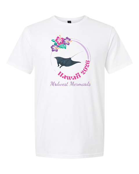 Midwest Mermaids in Hawaii- Gildan Softstyle Unisex T-shirt