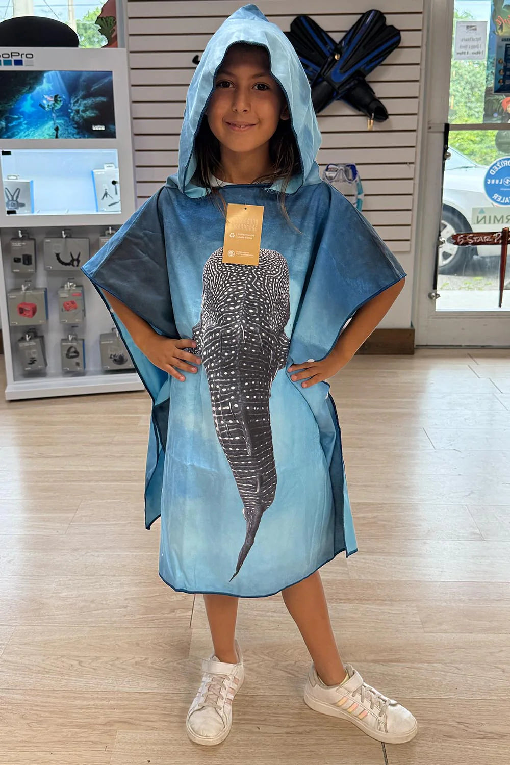 Kahu Tribe Microfiber Towel Ponchos- Made From Recycled Plastic