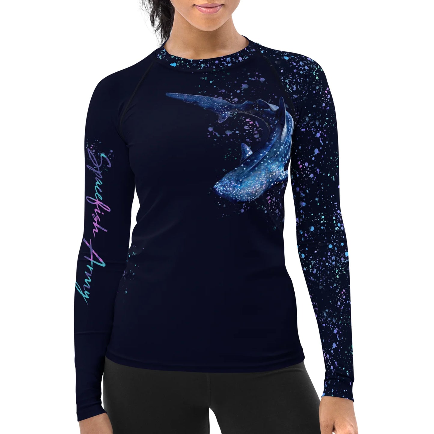 SPACEFISH ARMY Eco-friendly Contour Rashguard