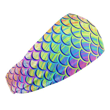 SPACEFISH ARMY Eco-friendly Psychedelic Mermaid Scuba Head Band