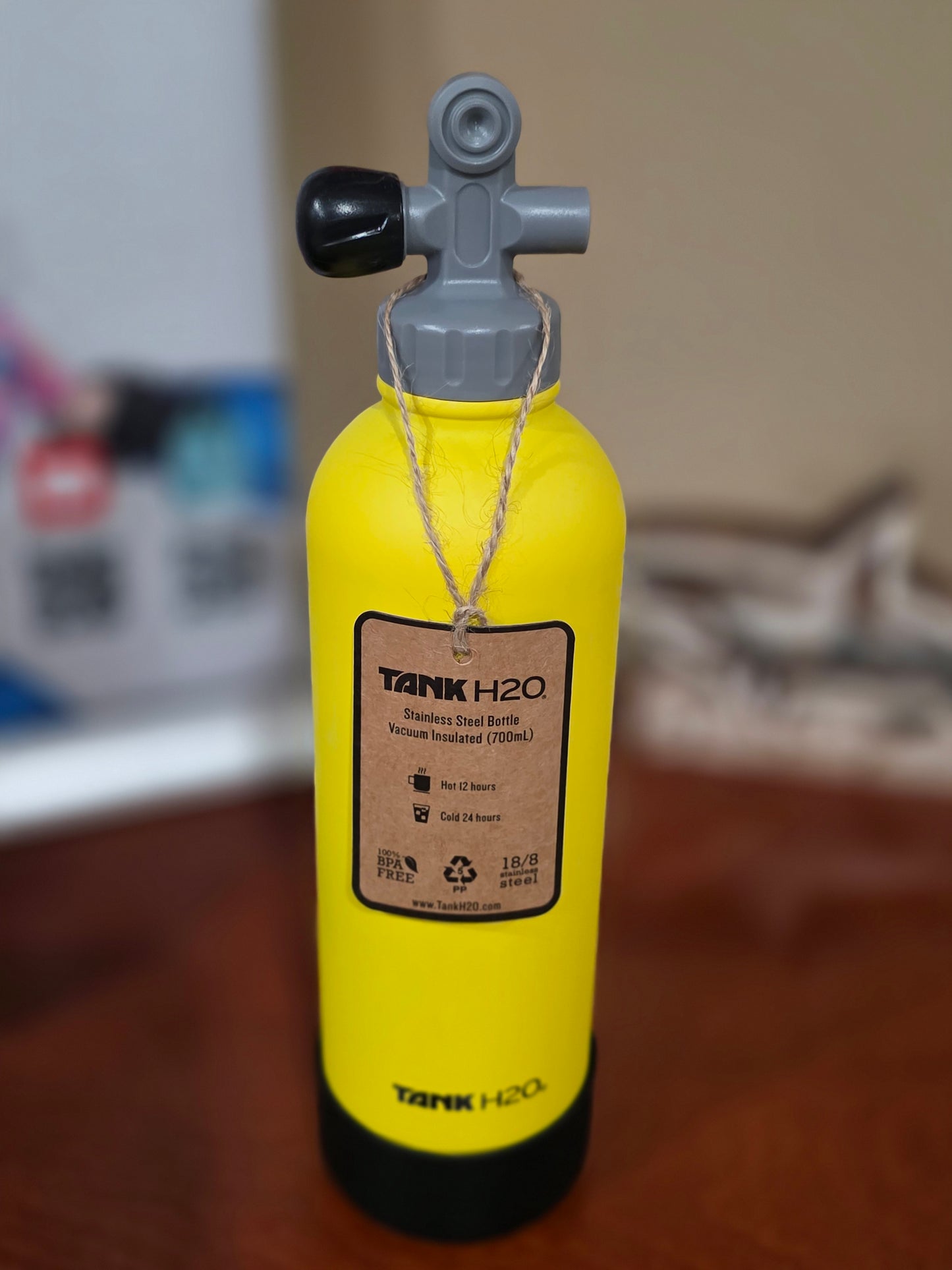 Tank H2O Stainless Steel Water Bottle