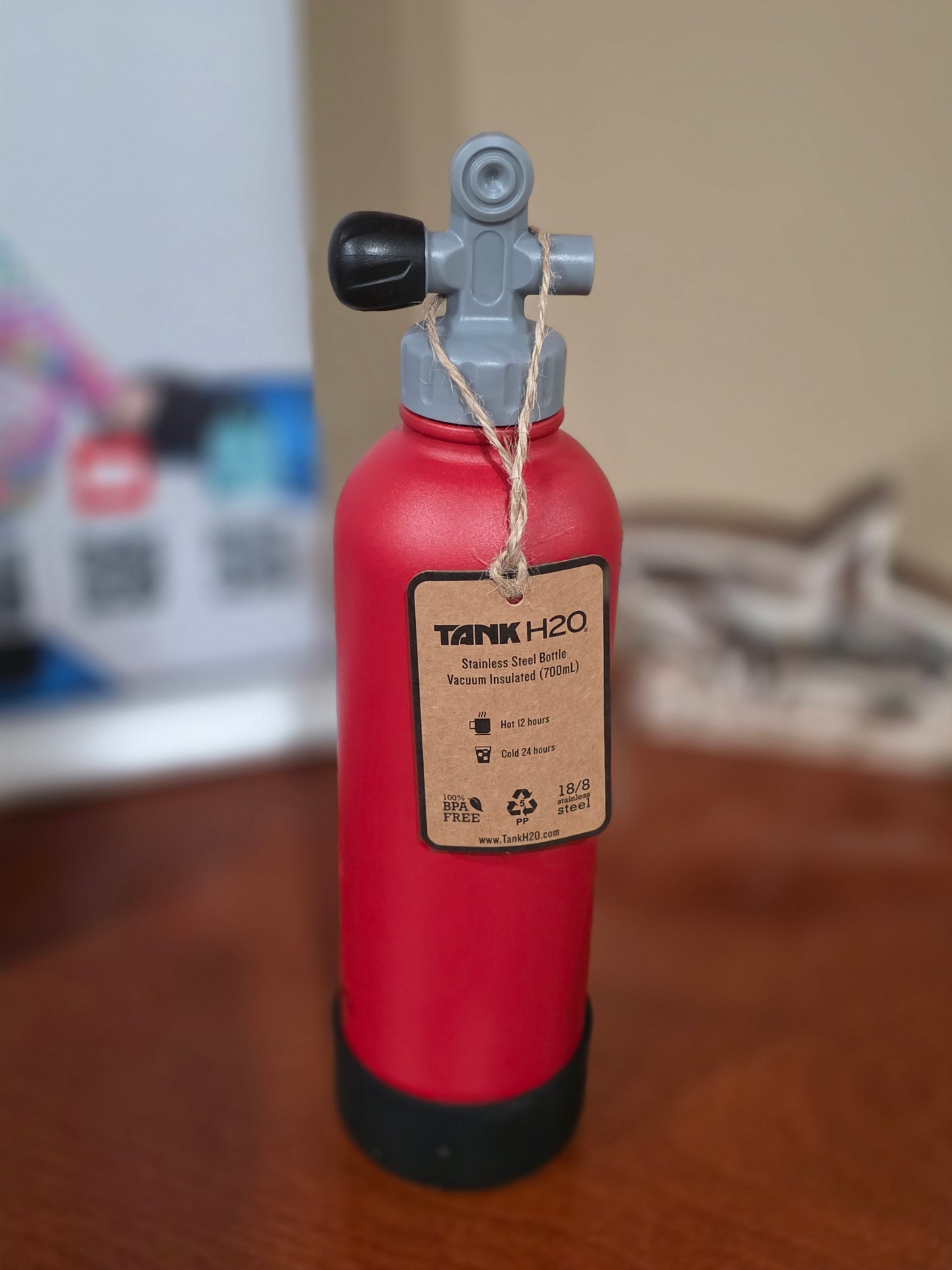 Tank H2O Stainless Steel Water Bottle