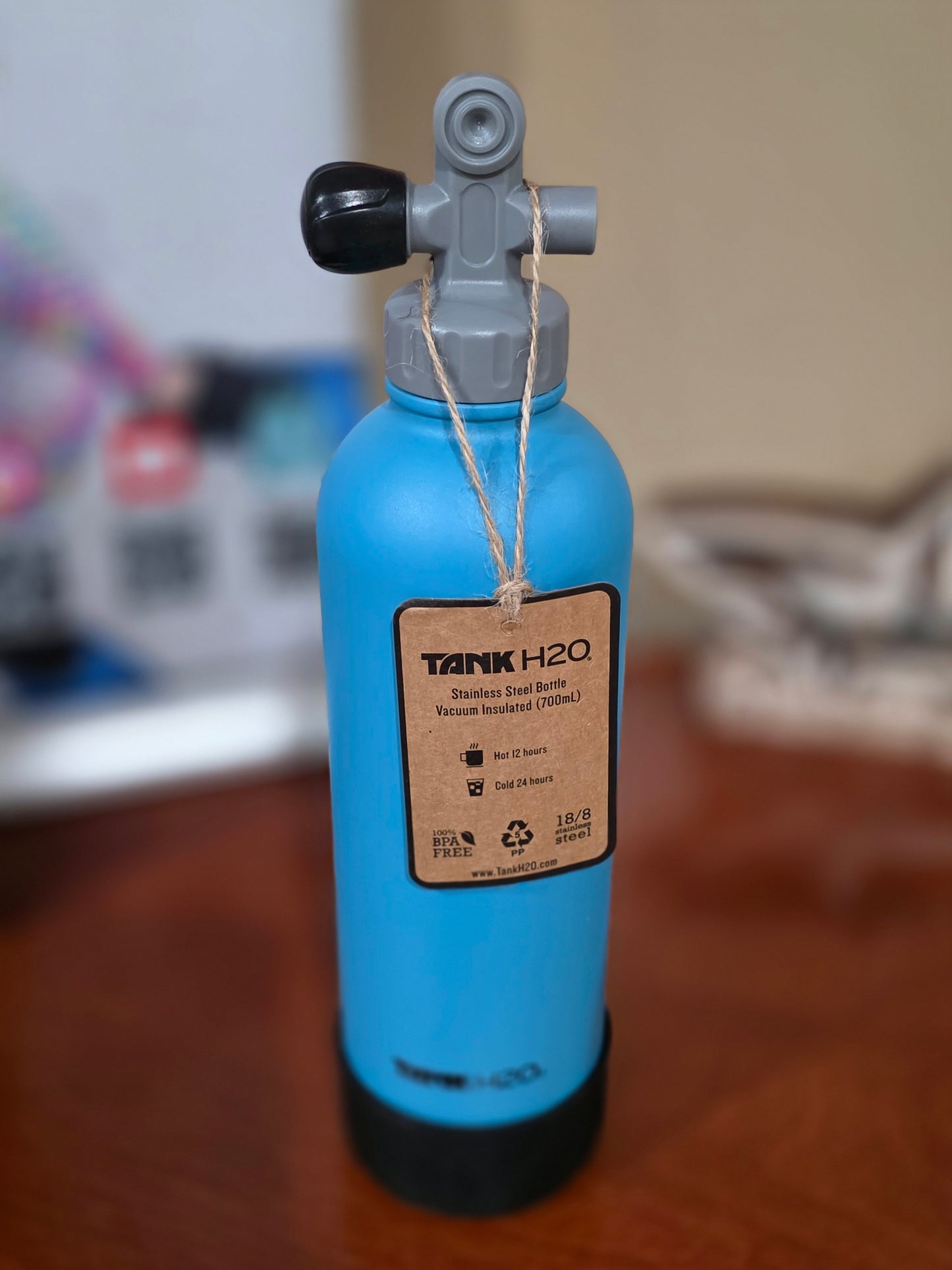 Tank H2O Stainless Steel Water Bottle